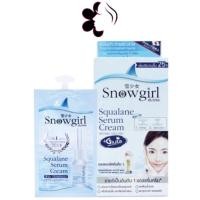 ราคา (ยกกล่อง/6ซอง) Snowgirl Squalane Serum Cream 8ml สโนว์เกิร์ล สควาเลน เซรั่ม ครีมปลาฉลาม (5415741254)