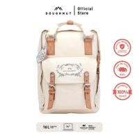 ราคา DOUGHNUT รุ่น Macaroon 16L Sweetened Fantasy Series กระเป๋าเป้โดนัท สารพัดช่องจัดเก็บ สายสะพายบุนวม อะไหล่หนังแท้ ทนทาน (25312520022)