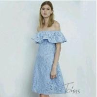 ราคา Dress brand Tohn ลูกไม้ฝรั่งเศส (917103)