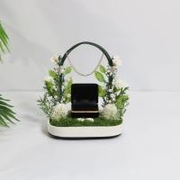 ราคา กล่องแหวน กล่องแหวน เครื่องประดับแหวนคู่เดี่ยว / กล่องแหวนหมั้นและงานแต่งงาน / ที่วางแหวนสินสอดทองหมั้น / กล่องเครื่องประดับ (45900323919)