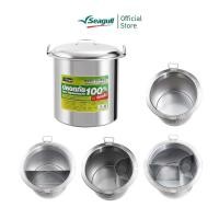 ราคา Seagull หม้อก๋วยเตี๋ยว แวลู่ แม็กซ์ 40 ซม. (16 นิ้ว) มีให้เลือก 4 แบบ (28367318330)