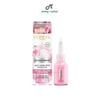 ราคา ถูก/แท้/มีไลฟ์ มาสก์ L'Oreal Loreal Glycolic-Bright Anti-Dark Spot Exfoliant Peel​ ลอรีอัล มาสก์ชมพู ผลัดเซลล์ผิว ผิวใส (40855501280)