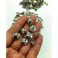 ราคา ตะปูย้ำ หมุดตอก 6 คู่ หมุดย้ำ ตาไก่ สำหรับตอกกระเป๋า ประกอบการทำกระเป๋า ตอกติดผ้า หนัง ขนาด 13x8มิล (1242793905)