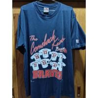 ราคา bussinvintagev2 เสื้อวินเทจ ตะเข็บเดี่ยว Nutmeg Atlanta Braves 90's (Rare) เสื้อ วินเทจ กีฬา (43120394569)
