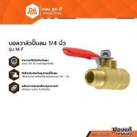 ราคา NASH บอลวาล์วปั๊มลม 1/4 นิ้ว รุ่น M-F |EA| (18512004294)