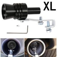 ราคา XL ขนาดสีดํา Turbo Sound Whistle สําหรับรถยนต์ Refit อุปกรณ์ท่อไอเสียรถ Turbmuffler Universal Sound Simulator รถ XL ขนาด Bl (29543600134)