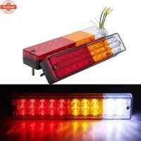 ราคา 2PCS ไฟท้ายรถพ่วง ไฟท้าย ไฟท้ายรถ ไฟท้ายด้านหลังไฟ รถรรทุกรถพ่วง 12V นานาชาติ 20LED รถพ่วง เรือ รถรรทุกคาราวานท้ายเรคไฟเ (42170669816)