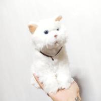 ราคา ตุ๊กตาแมวสีขาว ป้าย Ganz ตุ๊กตาสัตว์เหมือนของแท้ (42451217447)