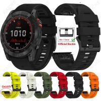 ราคา สายนาฬิกาซิลิโคนสําหรับ Garmin Fenix 8 51mm 47mm/ 7X pro / 6 / 5X Plus / Fenix3 hr / Forerunner 970 935 945 955 965 (40256395190)