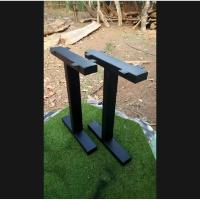 ราคา MPT2Wood-Steel ขาโต๊ะเหล็ก โต๊ะกินข้าว โต๊ะทำงาน โต๊ะกาแฟ 1ชุด(2ขา) ทรงตัวไอ MPT-97 สีดำด้าน แข็งแรง กันสนิม ขาโต๊ะDIY (47302906511)