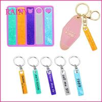 ราคา RAINY สี่เหลี่ยมผืนผ้าซิลิโคน Bookmark แม่พิมพ์ DIY บุ๊คมาร์คเรซิ่น Moulds DIY พวงกุญแจแม่พิมพ์สําหรับ DIY Hand-Mak (29593800182)