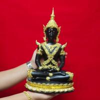 ราคา พระพุทธมหาจักรพรรดิ หลวงปู่ดู่(สีนิลดำปิดทอง)หน้าตัก9นิ้ว สูง40ซม.หลวงตาม้าเมตตาพุทธาภิเษกสวดคาถามหาจักรพรรดิจะดีมาก (10022646602)