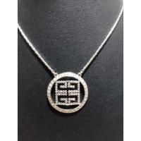 ราคา สร้อยคอGivenchy มือสอง ของแท้ % สร้อยความยาว 19.5นิ้ว ขนาดจี้กว้าง 3.5 cm Sale 3900 ปรับระดับได้ ส (26122797442)