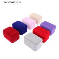 ราคา Trtu กล่องกํามะหยี่ ทรงสี่เหลี่ยม สําหรับใส่เครื่องประดับ แหวนคู่รัก (13546299150)
