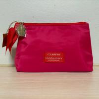 ราคา CLARINS กระเป๋าเครื่องสำอางค์ หรือ ใส่ของจุกจิก สีชมพูบานเย็น (24838417200)