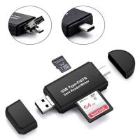 ราคา CARD READER OTG USB 2.0 MICRO TYPE C OTG SD CARD MICROSD - XZT (56052176204)