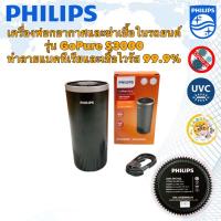 ราคา TKD Philips GoPURE S3000 เครื่องฟอกอากาศภายในรถยนต์ ทำลายแบคทีเรียและเชื้อไวรัส 99.9% มีไส้กรองอยู่ในเครื่อง 1ชิ้น (23572776172)
