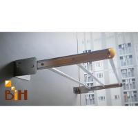 ราคา BIH ราวตากผ้าสแตนเลสติดผนัง พับเก็บได้ ยาว 100 cm. (460476030)