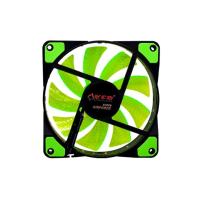 ราคา OKER G1228 GREEN SUPER AIRFORCE FAN LED มีไฟ พัดลมระบายความร้อน รับประกัน 1ปี (43373241969)