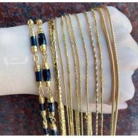ราคา สร้อยหุ้มทองคำ24k ขนาด 1 สลึง (4551531399)