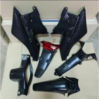 ราคา ชุดดำด้าน wave100s u box 4ชิ้น หน้ากากหลัง คอนโซนกลาง ใต้เบาะ และ บังโคลนหน้าท่อนหลัง พร้อมไฟท้าย เวฟ 100 ubox (28604516960)