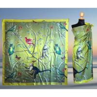 ราคา ผ้าพันคอ Jim Thompson แท้100% (40522552472)