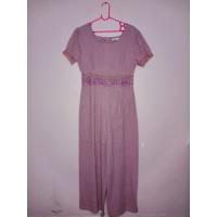 ราคา ชุดจั๊มสูทกางเกงขายาวสีชมพูกะปิลายผ้าฉลุ (22520378566)