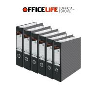 ราคา Elephant (ตราช้าง) แฟ้มสันกว้าง แฟ้มเอกสาร รุ่น 100 A4 สัน 3 นิ้ว ปกสีดำ ( 6 เล่ม / แพ็ค ) (46802394793)