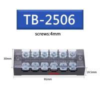 ราคา TB2506 เทอร์มินอล บล็อก 6 ช่อง Terminal 6P 25A (27287411691)