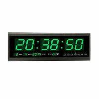 ราคา นาฬิกาดิจิตอล LED DIGITAL CLOCK แขวนติดผนัง 48 x 18.2 x 4.8 CM รุ่น 4819 ตัวเลขสีเขียว (1531798910)