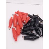 ราคา แพ็ค 1/10 คู่+คลิป หนีบสายไฟ ปากจระเข้ ดำ-แดง ขนาด เล็ก / ใหญ่ ตัวเชื่อม สายไฟ ซื้อเยอะยิ่งคุ้ม (56801822214)