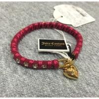 ราคา JUICY COUTURE สร้อยข้อมือ สีชมพูจี้หัวใจ (709937904)