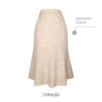 ราคา กระโปรงสีเบจธรรมชาติ (เอว 26") แบรนด์ญี่ปุ่นมือสอง (17904780992)