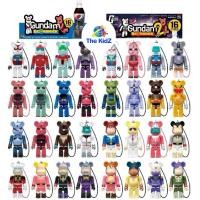 ราคา พวงกุญแจฟิกเกอร์ bearbrick 70% : Gundam Medicom Toy Gundam Bearbrick Be@rbrick Pepsi NEX - Vol.1 (28612945211)