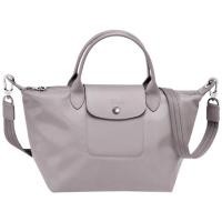 ราคา *used* longchamp neo size s สีเทา pebble สภาพดีมาก (24976125592)