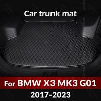 ราคา Car Trunk Mats For BMW X3 MK3 G01 2017-2023 2022 2021 20 19 18 Custom Floor Mat Auto foot Pads Carpet Cover Interior Acc (26984528808)