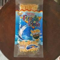 ราคา ปลาเส้น ทาโร่ ตรา fresh fish ถุงใหญ่ 85g. รสบาบีคิว (1133189254)