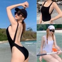 ราคา บอดี้สูทเว้าหลังสีดำ (19031473036)