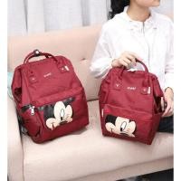 ราคา พร้อมส่ง Mickey กระเป๋าเป้ผู้หญิง ลายมิกกี้เมาส์ มี 2 ขนาด ใส่ของได้เยอะ (3747469877)