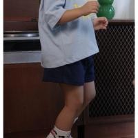 ราคา T!NY Kidswear - T!NY Sailing Knots Short กางเกงขาสั้นผ้า French Terry สีน้ำเงิน ปักโลโก้ T!NY สำหรับเด็ก คุณภาพดี (52552788026)