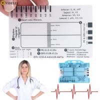 ราคา VIDELLY Ecg/Ekg คู่มืออ้างอิง, เบื้องต้นพร้อมปลอกป้องกัน ECG 7 Step ไม้บรรทัดการ์ด, พกพาสะดวกเครื่องมือฉุกเฉินแบบพกพาวัดกระเป๋า ECG EKG คาลิปเปอร์พยาบาล (55401205822)