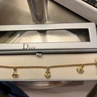 ราคา กำไลข้อมือ Vintage Christian Dior dangling bracelet. Rare!!! (22781531213)
