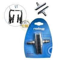 ราคา ชุดผ้าเบรคตัวอะลูมิเนียม V Rabe สําหรับจักรยาน Touring และ MTB Rabe Bicycle V Thang ระดับพรีเมียมของแท้ (58000230435)