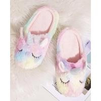 ราคา -สินค้าพร้อมส่ง- รองเท้าใส่ในบ้านยูนิคอร์น slipper unicorn สีน่ารักมาก (8514940704)