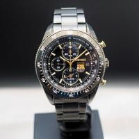 ราคา SEIKO Solar ( FC BARCELONA ) นาฬิกาผู้ชาย รุ่น SBDL009 โครโนกราฟ สแตนเลสรมดำ รับประกัน 1 ปี (27666578624)
