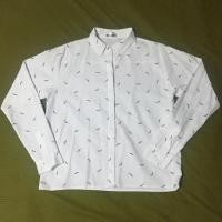 ราคา เสื้อเชิ้ตทำงานสีขาวลายสมอเรือ (46255137)