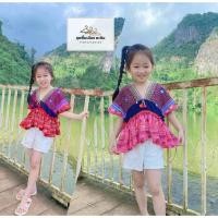 ราคา เสื้อเด็กดอย เสื้อพื้นเมือง เสื้อคอวีกะเหรี่ยงแบบเด็ก มีไซส์ตั้งแต่ 1-12ปี /มีบริการเก็บปลายทาง (21067872905)