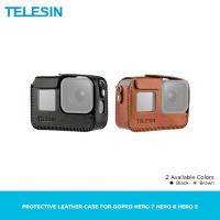ราคา เคสหนังป้องกัน TELESIN สําหรับ Gopro HERO 7 HERO 6 HERO 5 - สีดํา (40672658482)