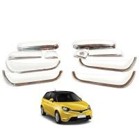 ราคา เบ้าหลุมกันรอย เบ้ารองมือเปิดประตู โครเมี่ยม กันรอยมือเปิด ประตูโครเมี่ยม MG3 (2444303473)