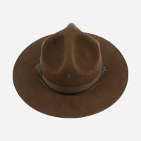 ราคา Original Order 100% Wool Top Hat Us Marine Corps Instructor Hat Woolen Big Brim Hat Special-Shaped (28806239153)